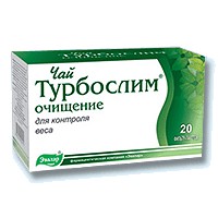 Турбослим Чай Очищение фильтрпакетики 2 г, 20 шт. - Казанская